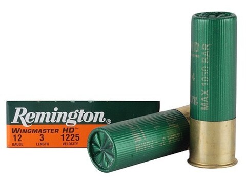 Remington Wingmaster HD Turkey Ammo 12 Ga 3 1-5/8oz #4 Non-Toxic High