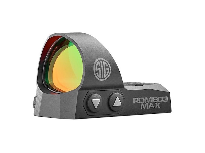 Sig Sauer ROMEO3 MAX Reflex Red Dot Sight 1x30mm 1 MOA Adjustments 3 MOA Dot Black
