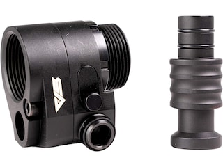Faxon EXOS-543 Pistol Compensator for Glock 17, 19, 34 Gen 4 9mm 1/2"-28 Thread Aluminum Black