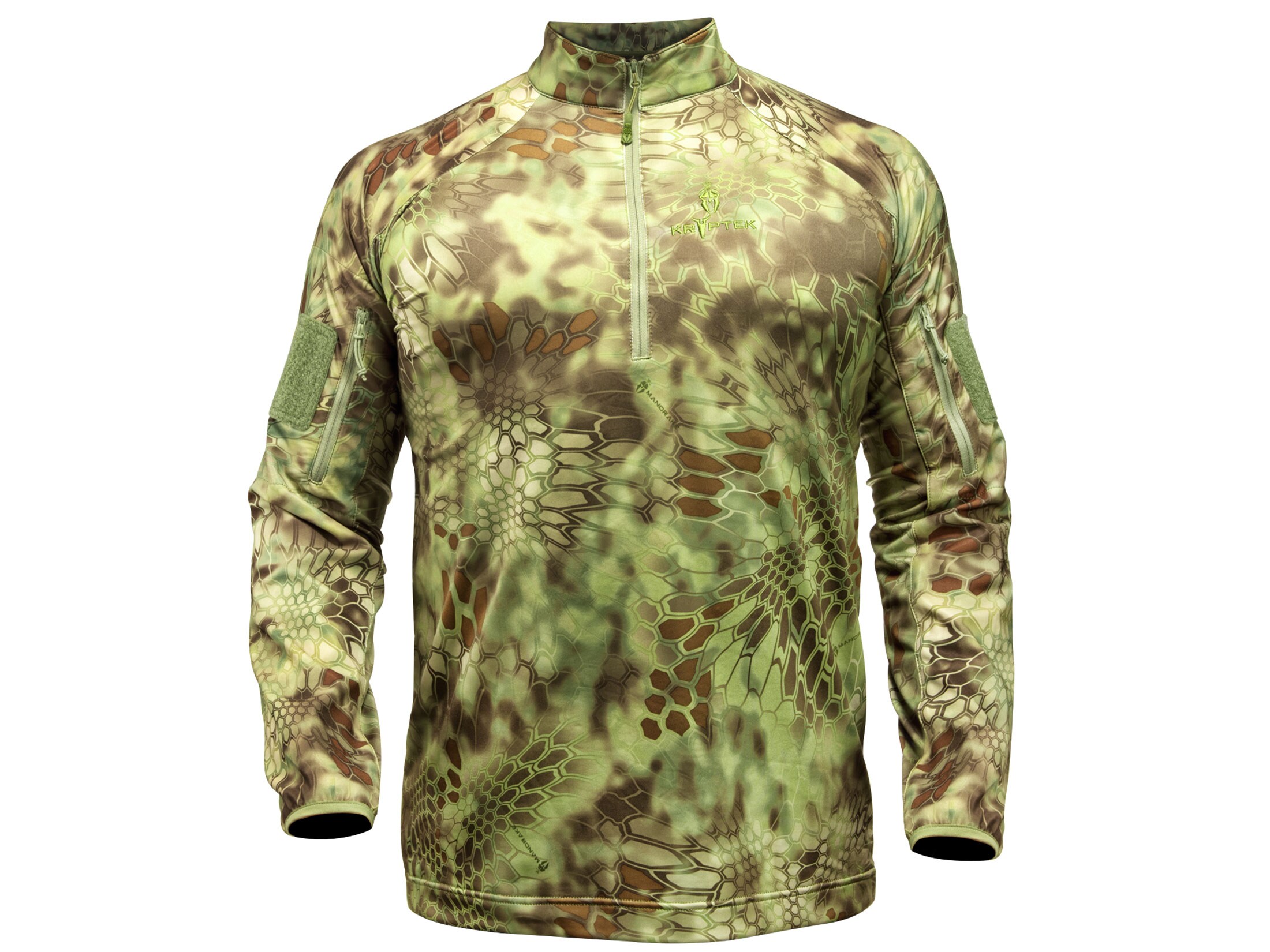 Kryptek Men's Valhalla Minimalist Shirt Quarter Zip Long Sleeve