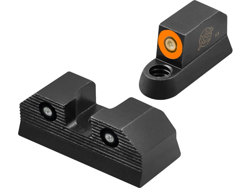 XS Sight Systems Sight Set R3D 2.0 Orange Standard Height CZ P10 OR