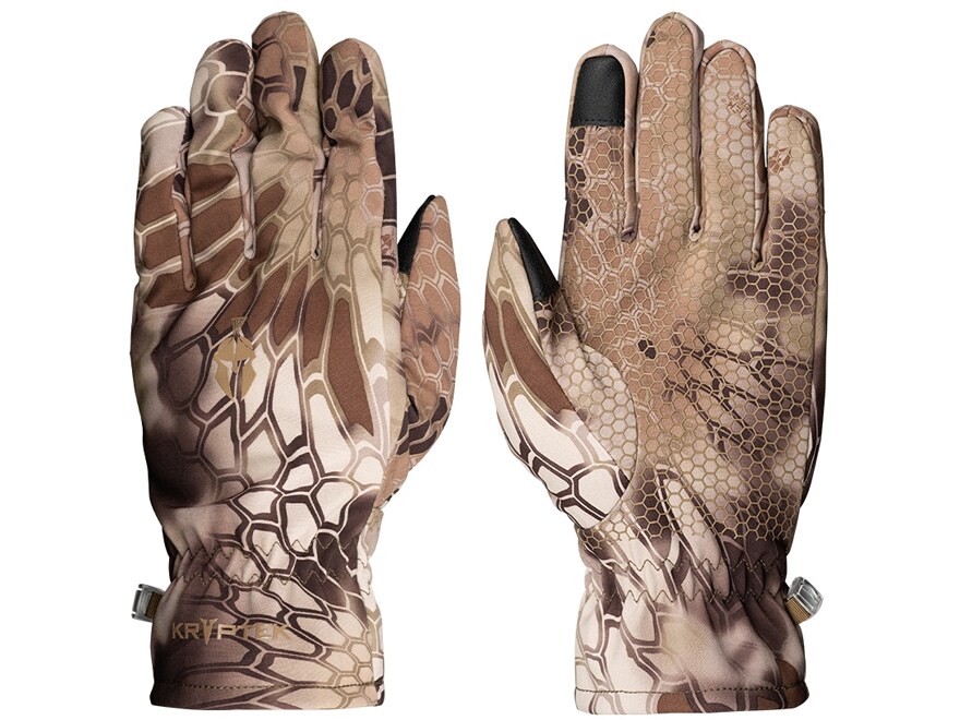 Kryptek Men's Dalibor Softshell Hunting Gloves Highlander Camo XL