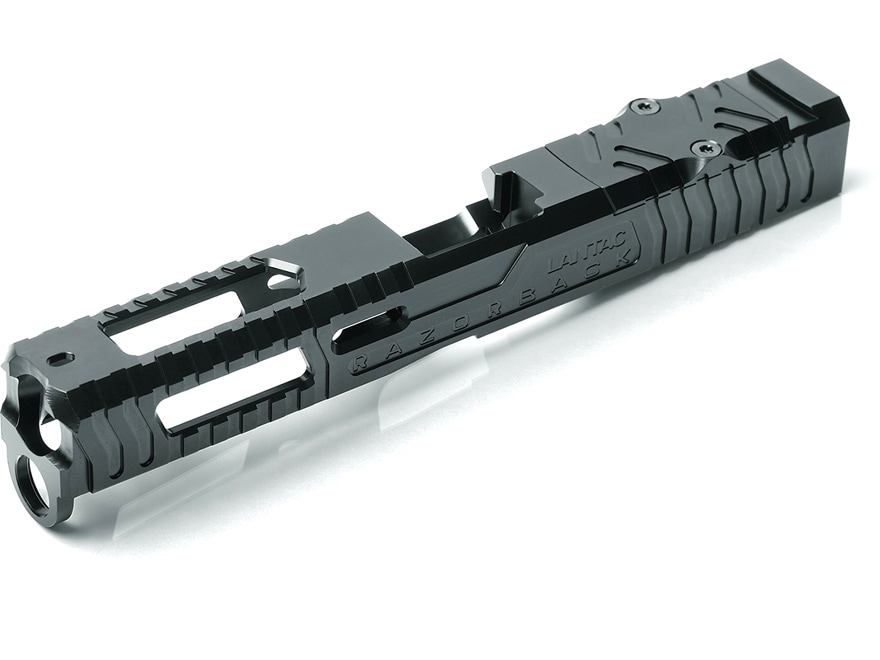 Lantac Razorback 17 LANTAC Razorback Slide Light Glock 17 Gen 4 Black