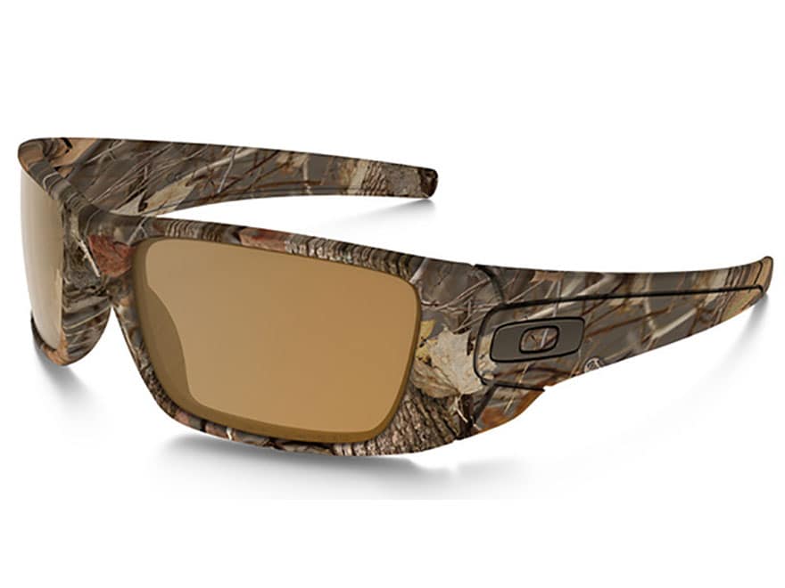 Oakley SI Fuel Cell Polarized Sunglasses Woodland Camo Frame/Bronze
