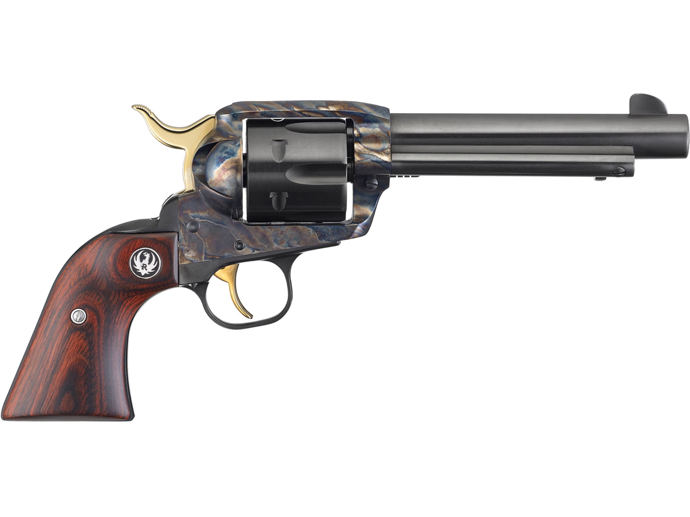 Ruger BT Vaquero 357 Mag Revolver 5.5 Blued Barrel 6 Round Walnut Grip