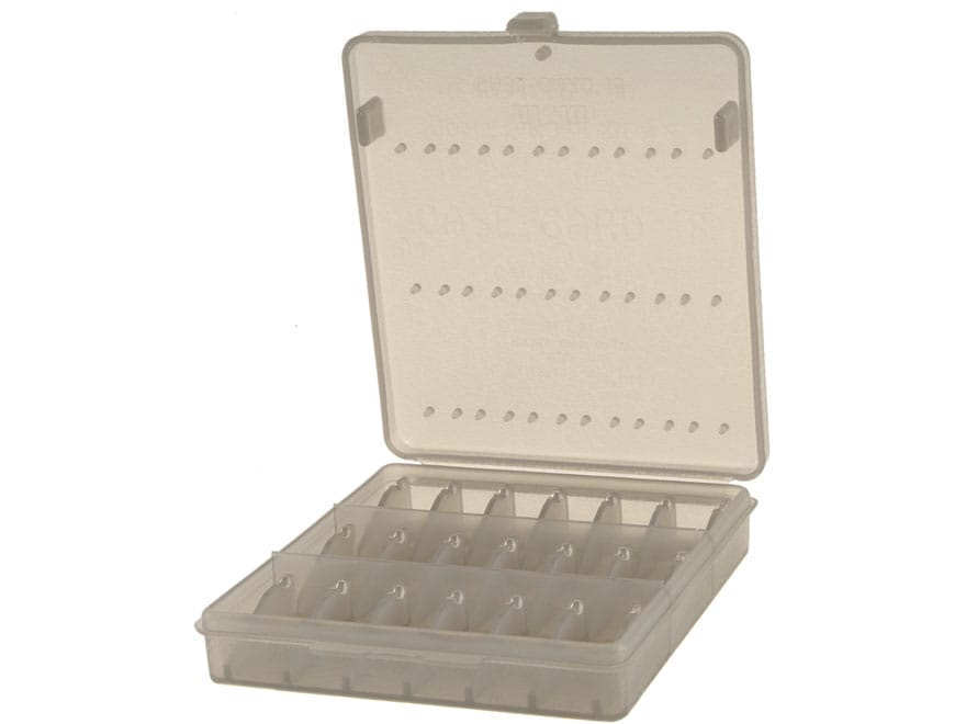 MTM Ammo Wallet Pistol Ammo Carrier 18-Round 45 ACP Clear-Smoke