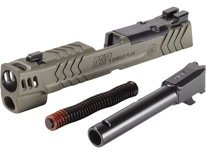 Smith & Wesson Slide Assembly M&P9 Shield Plus Carry Comp ODG