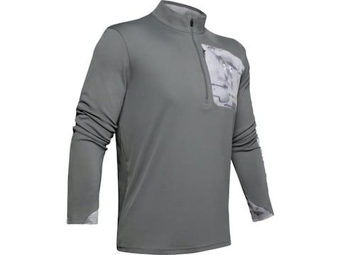 Under Armour Men's Iso-Chill Shore Break 1/2 Zip Long Sleeve Polyester