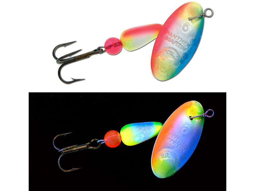 Panther Martin 9PMUV-OWB FishSeeUV In-Line Spinner #9 3/8 oz 