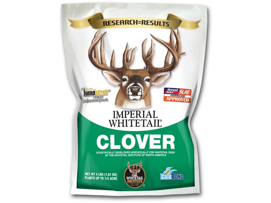 Whitetail Institute Imperial Clover Perennial Food Plot Seed 4 lb
