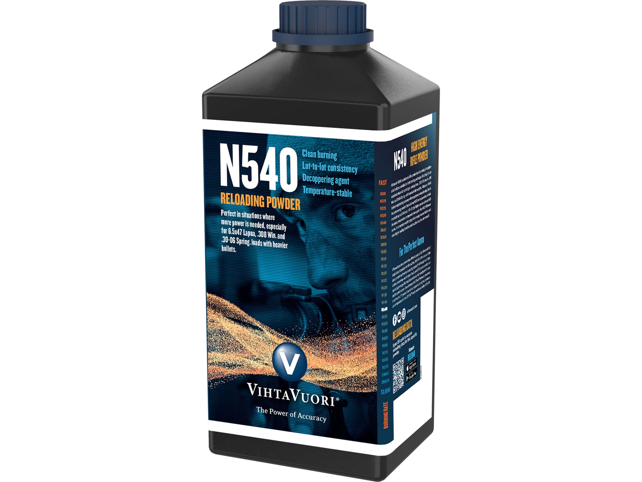 Vihtavuori N540 Smokeless Gun Powder 1 lb