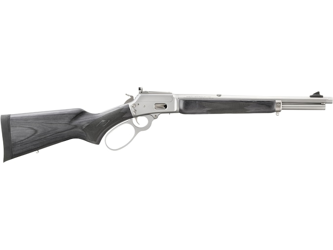 Marlin 1894 Trapper Lever Action Rifle 10mm Auto 16.1" Stainless Threaded Barrel Stainless Frame Laminate Field Stock