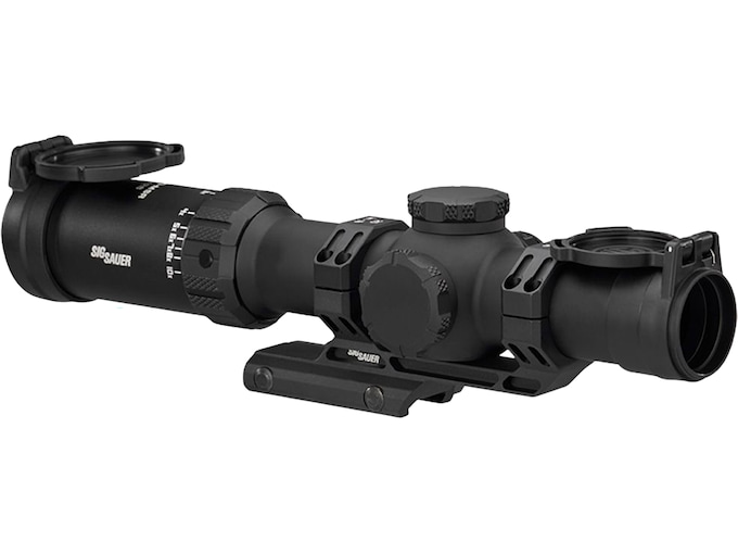 Sig Sauer Tango-MSR Compact Rifle Scope 30mm Tube 1-10x 24mm FFP Illuminated BDC-10 Reticle Matte Black