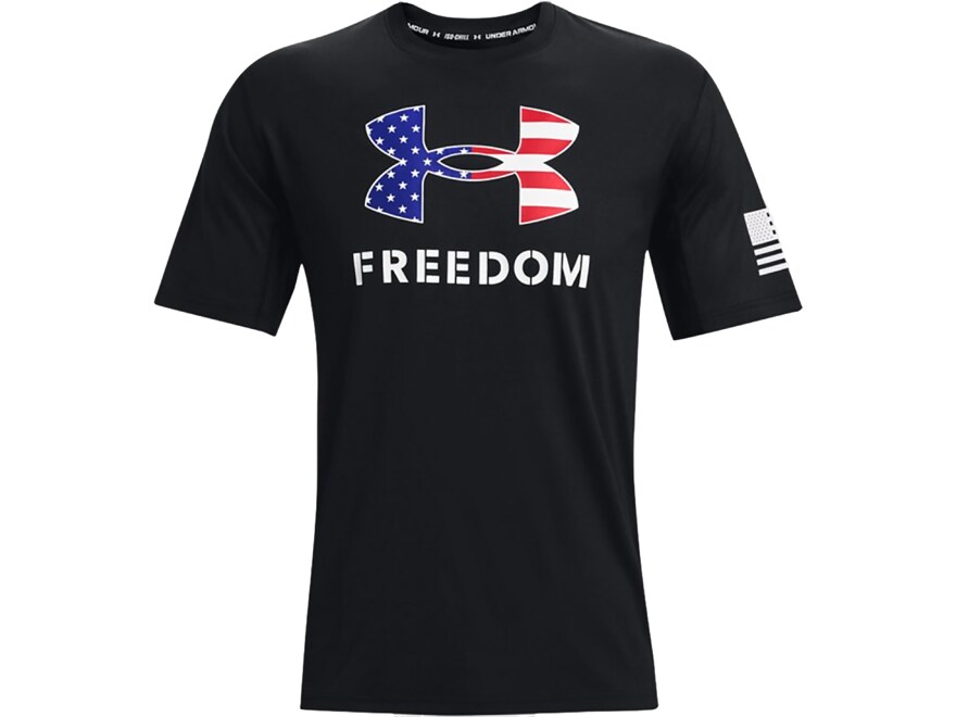 Under Armour Men's Freedom Iso-Chill Short Sleeve T-Shirt Black/White