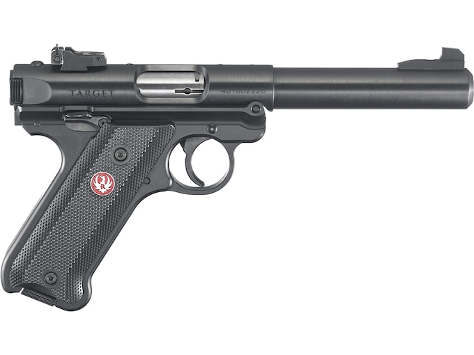 Ruger Mark IV Target 22LR Pistol 5.5″ Barrel 10+1 Round Black