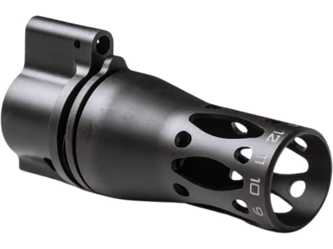 Riflespeed Adjustable Low Profile Gas Block RS7533  AR15/AR10 Gas Control Assembly, 0.750" Gas Block Diameter, Control Knob Length 3.3"