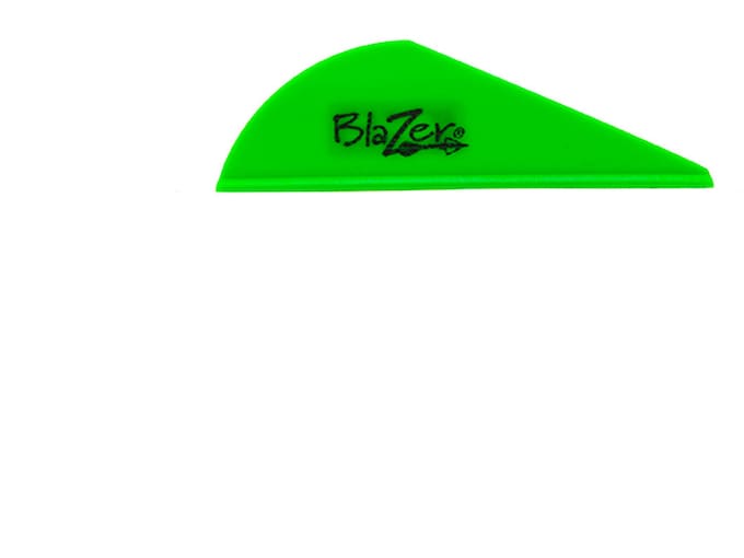 Bohning Blazer Vane Arrow Fletching 2" Neon Green 100PK