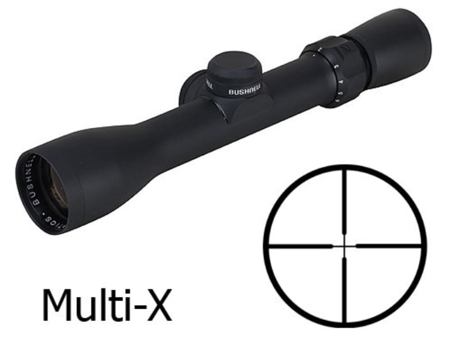 Bushnell Trophy Pistol Scope 2-6x 32mm Multi-X Reticle Matte