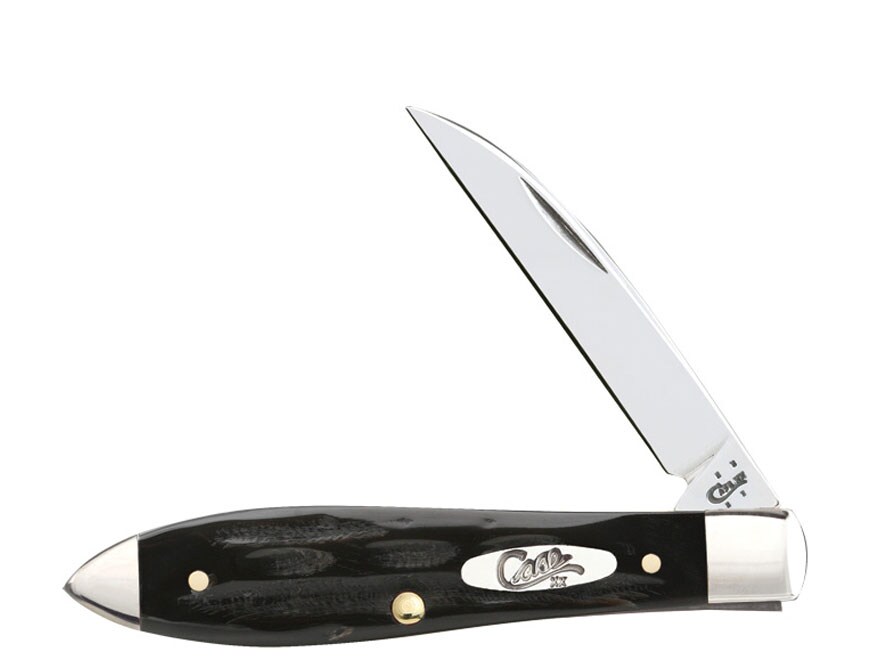 Case Tear Drop Folding Pocket Knife 2.8 Wharncliffe Point SS Blade