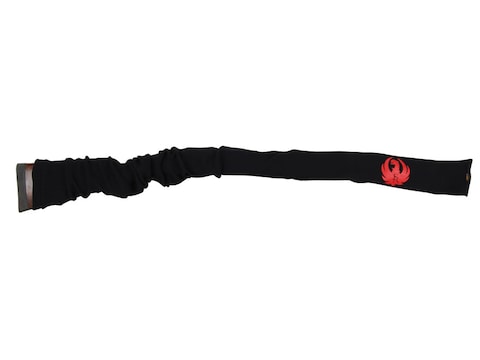 Ruger Gun Sock Rifle and Shotgun Silicone-Treated Cotton Blend Black 52"