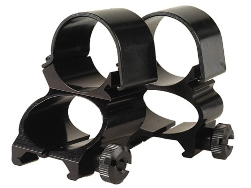 Weaver See Thru Weaver 1 Scope Rings Matte Black