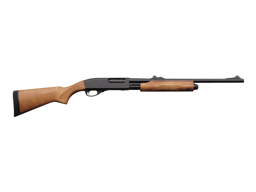 Remington 870 Express Deer Pump 12 Ga Shotgun 20 Black Barrel Hardwood