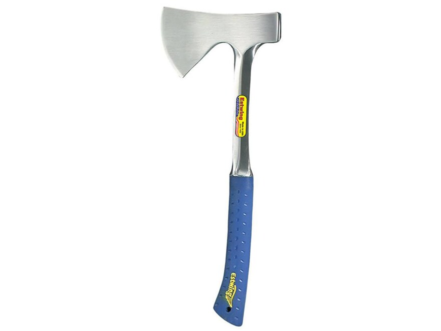 Estwing 16in Camper's Axe – Genuine Leather/Vinyl Grip, Model E44A