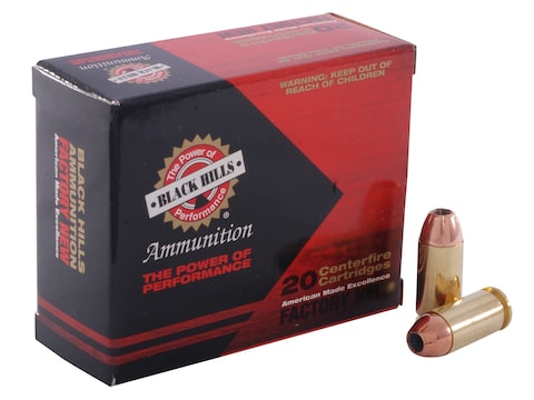 Black Hills Ammo 40 S&W 155 Grain Jacketed Hollow Point Box of 20