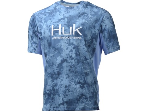 Huk Men's Icon X Camo Performance Short Sleeve Shirt Polyester/Spandex