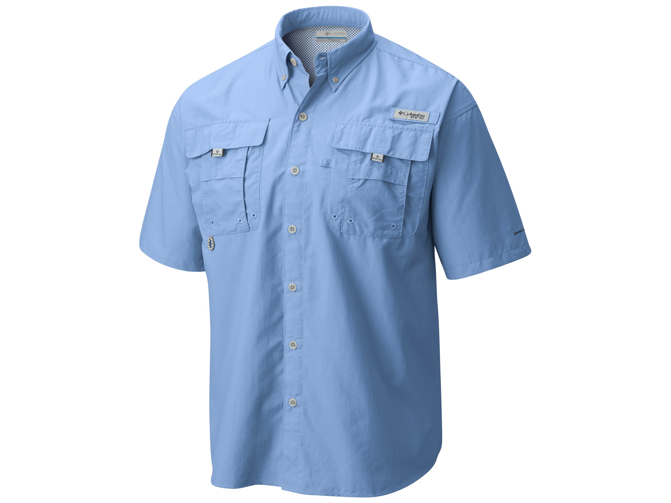 Columbia Men's PFG Bahama II Short Sleeve Shirt Sail XL