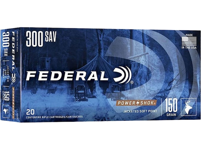 Federal PWRSHK 300SAV 150GR SP 20rds