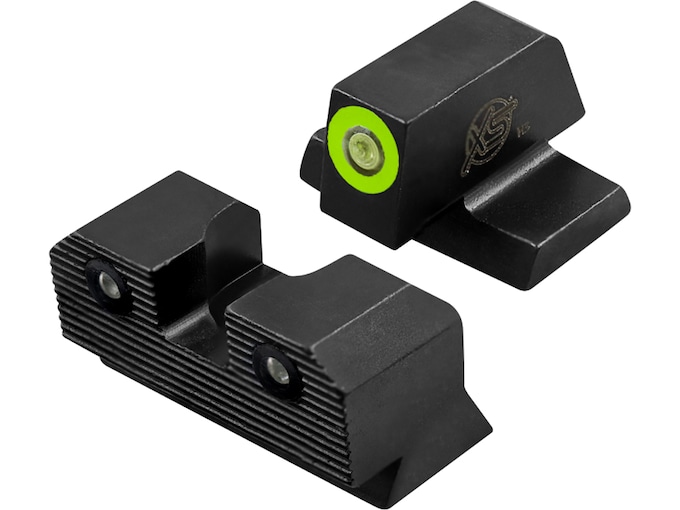 XS Sight Systems Sight Set R3D 2.0 Green Standard Height S&W M&P 2.0 OR Full Size, Compact