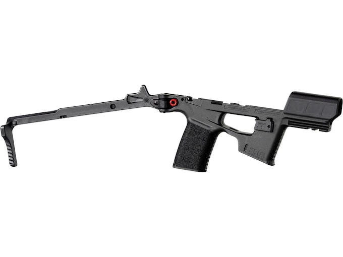 Flux Defense Ultralight Raider Pistol Chassis with Brace for Sig P365 Aluminum Black