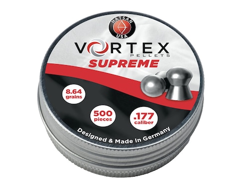 Hatsan Vortex Supreme Airgun Pellets Round Nose
