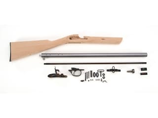 Traditions Deerhunter Muzzleloading Rifle Unassembled Kit 50 Caliber Percussion 1 in 48" Twist 24" Barrel in the White