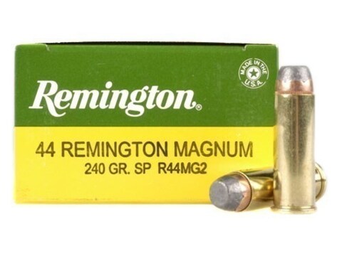 Remington Express Ammo 44 Remington Mag 240 Grain Jacketed Soft Point