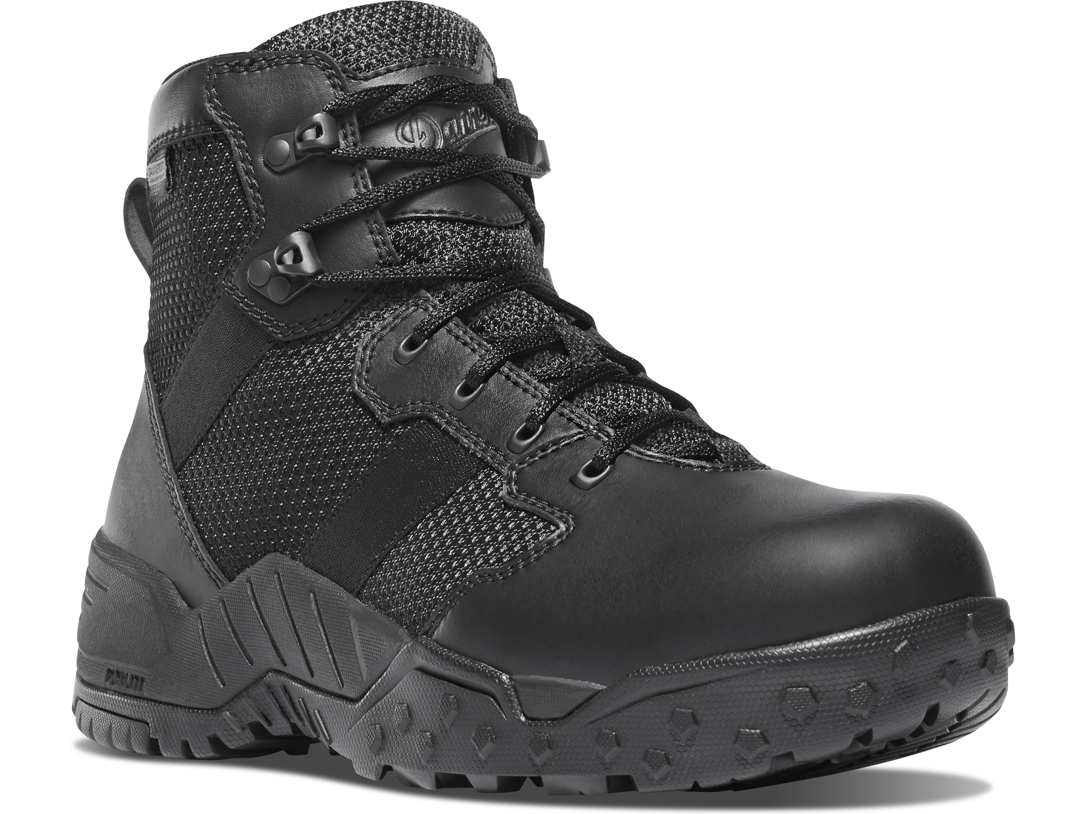 Danner Scorch 6 Waterproof Side-Zip Tactical Boots Leather/Nylon Black