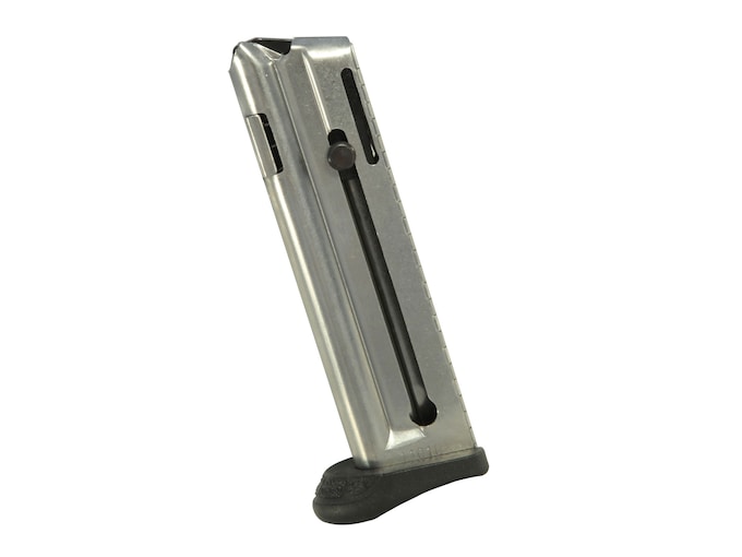 Walther Magazine P22 Q-Style 22 Long Rifle 10-Round Steel Nickel Plated with Finger Rest