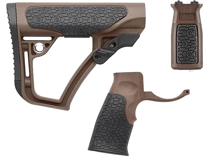Daniel Defense AR-15, AR-10 Stock with Pistol Grip and Foregrip Mil-Spec+