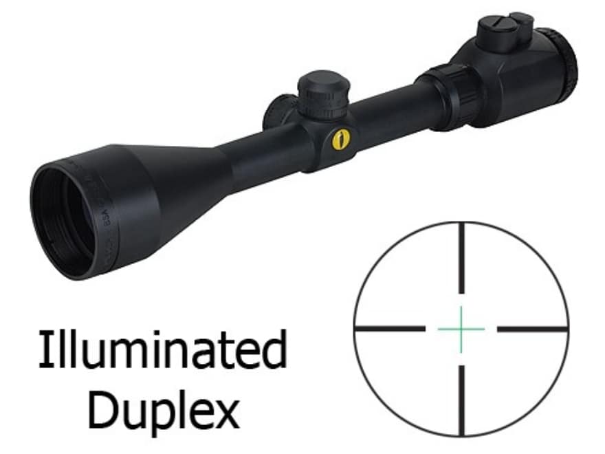 BSA Catseye Rifle Scope Power Bright Scope 3.510x 50mm Illuminated