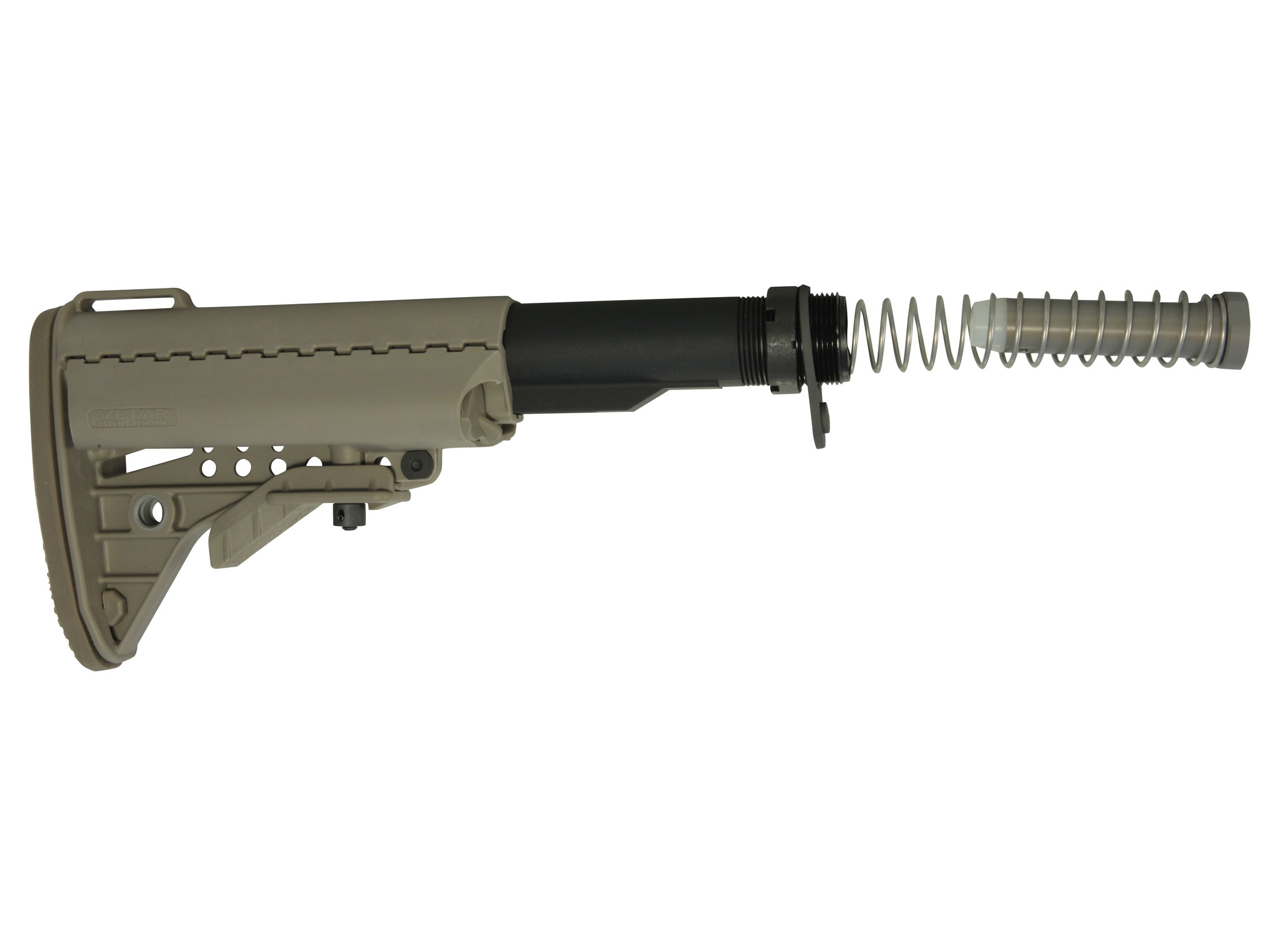 実物 VLTOR CLUBFOOT ストック M4 AR15用 Vltor Clubfoot IMOD Basic AR-15, AR-10 Stock Mil-Spec Black