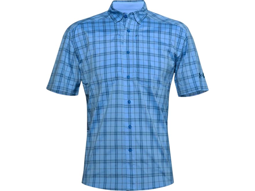 under armour men's plaid shirt