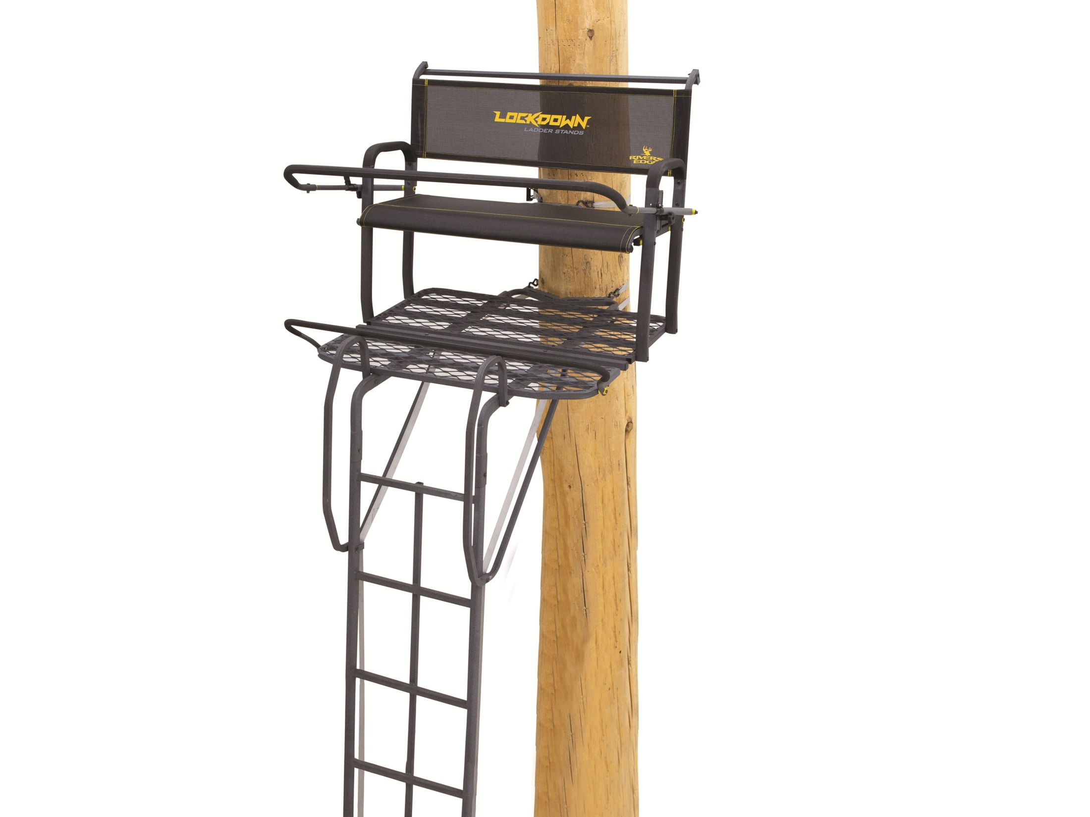 Rivers Edge Lockdown 2 Man 21 Ladder Treestand   420035 