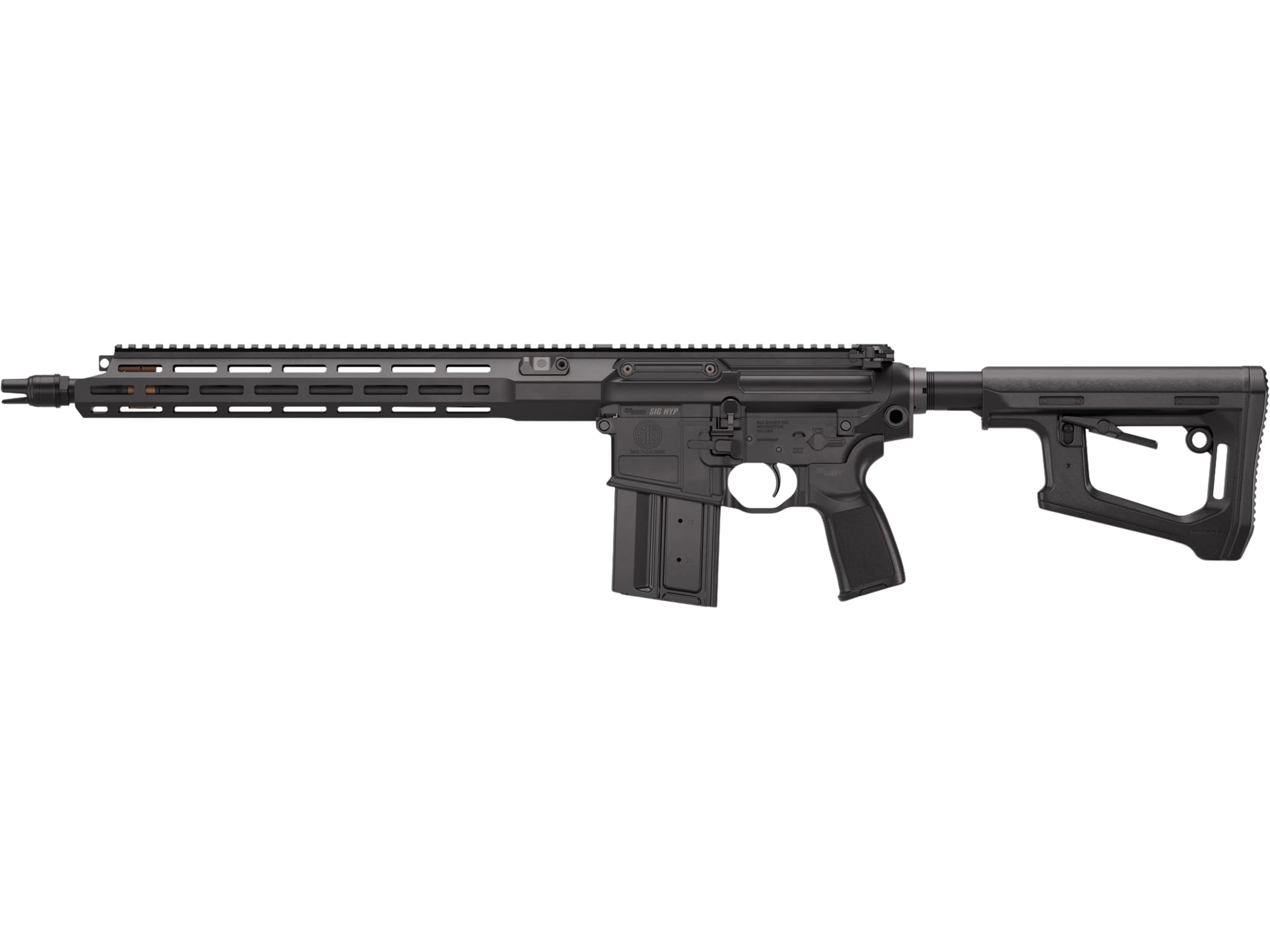 Sig Sauer HYP Semi Automatic Rifle 277 Sig Fury 16" Black Threaded Barrel Anodized Frame Black Pistol Grip