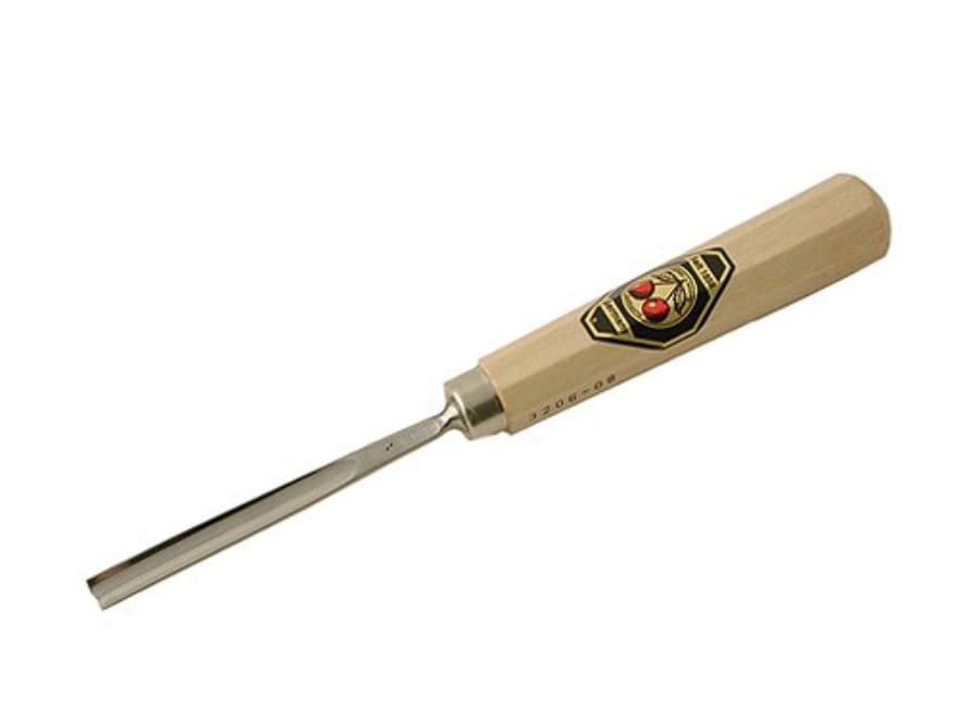 Two Cherries Carving Inletting Chisel Straight Very Shallow Gouge 6mm