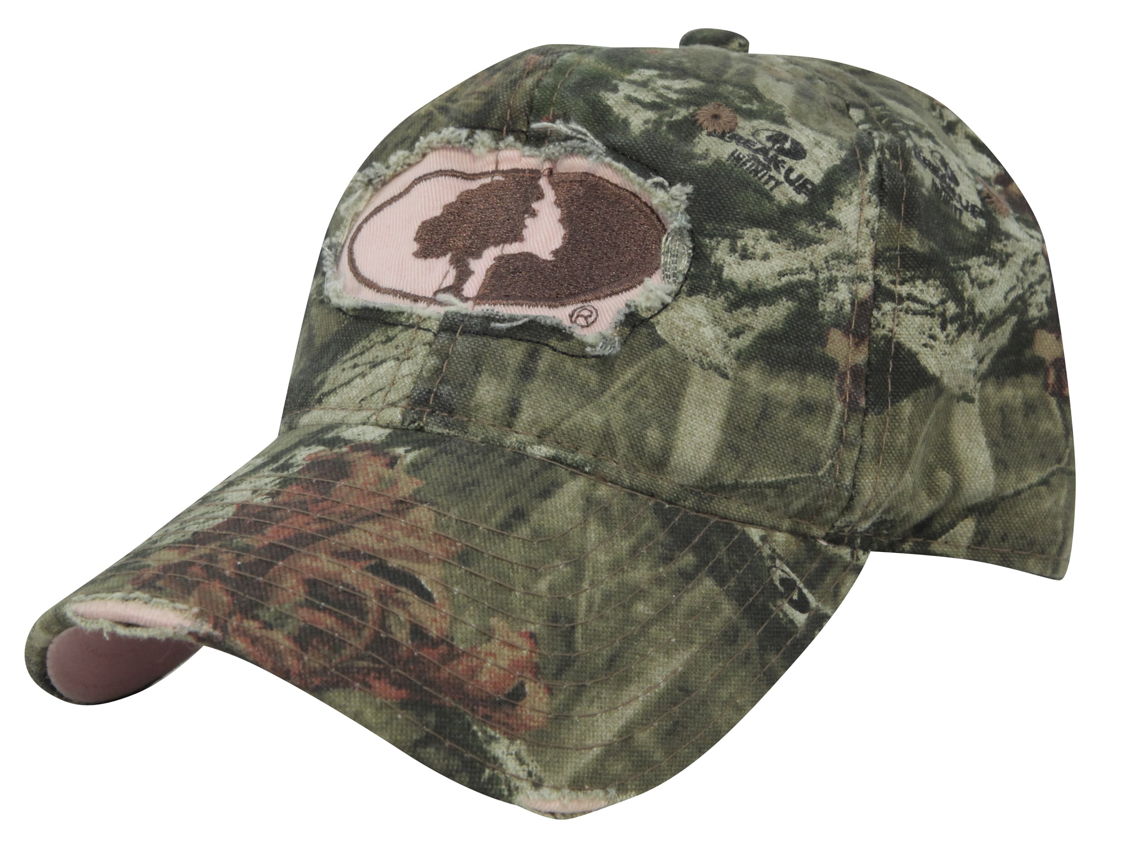 Mossy Oak Women's Tree Logo Cap Cotton Mossy Oak Break-Up Infinity