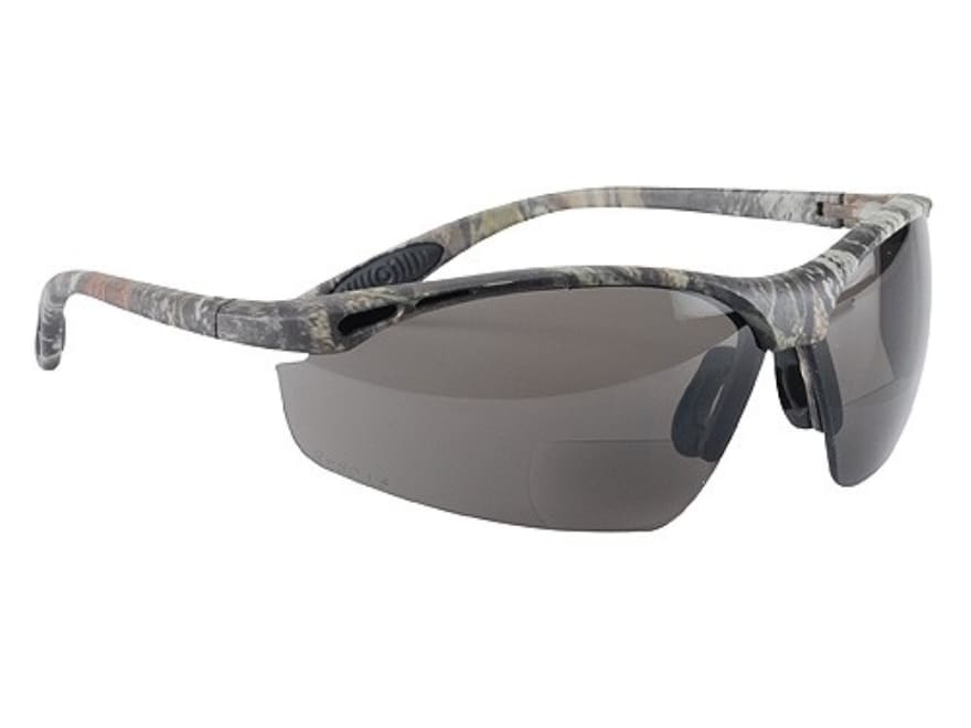 Radians RX Mossy Oak BreakUp Camo Shooting Safety Glasses Smoke 1.5x