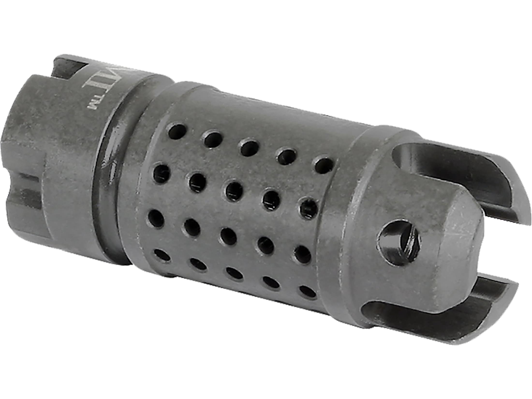 Midwest industries ak tactical flash compensator steel black