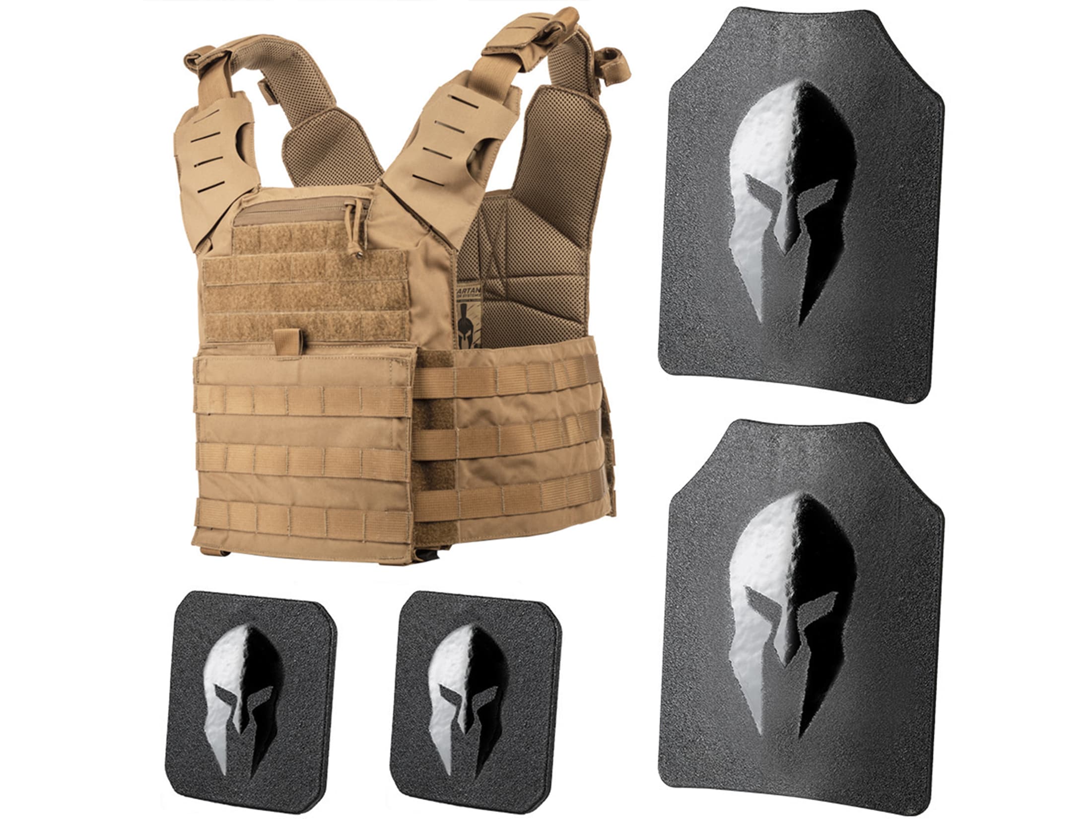Spartan Armor Leonidas Plate Carrier AR500 Body Armor Ballistic Plate
