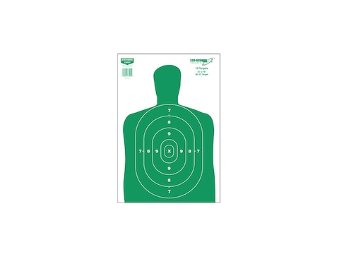 Birchwood Casey Eze Scorer 27 Green Targets 12 X 18 Pack Of 10